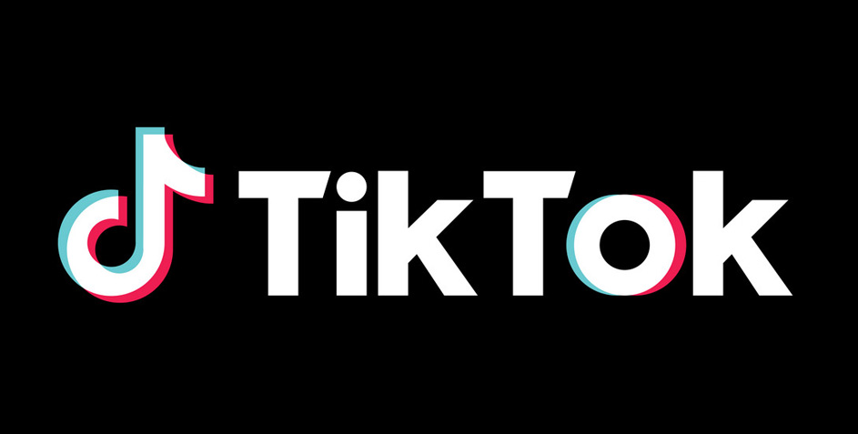 Image shows recognizable TikTok logo alongside its name.